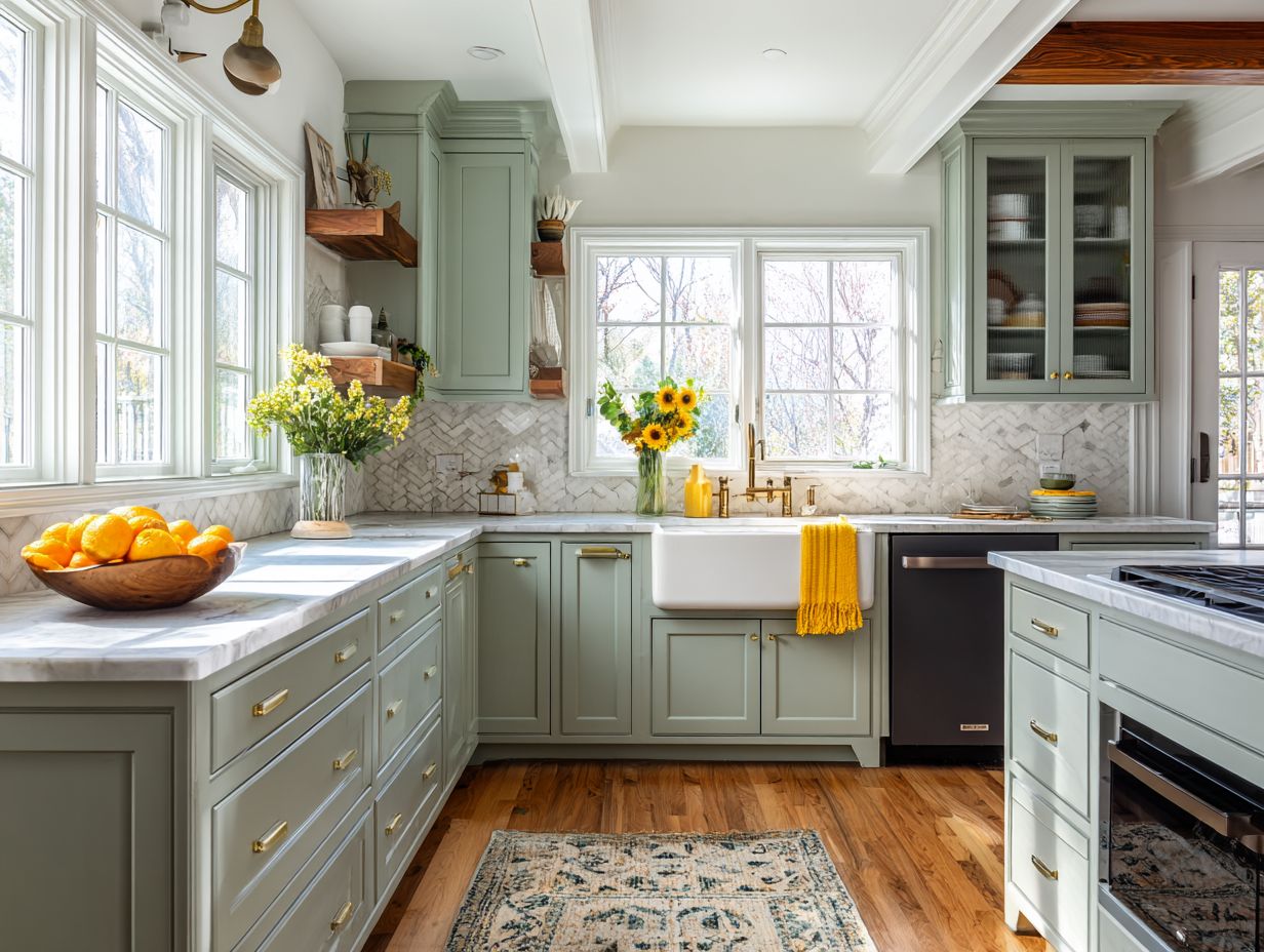 Couleurs classiques pour une cuisine