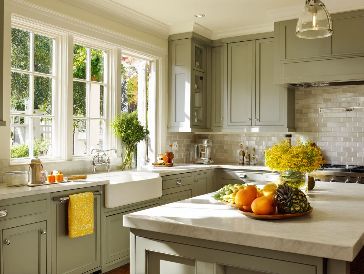 Couleurs vives pour une cuisine