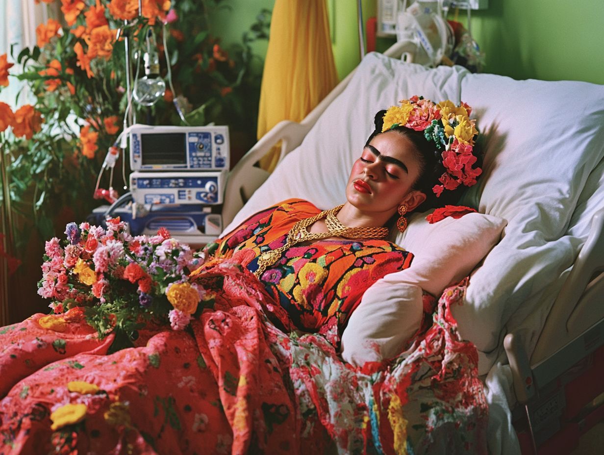 ¿Cuáles fueron las posibles causas de la muerte de Frida Kahlo?