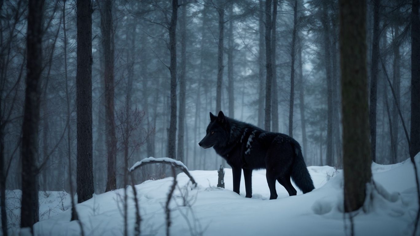 What Does a Big Black Wolf Symbolize in a Dream