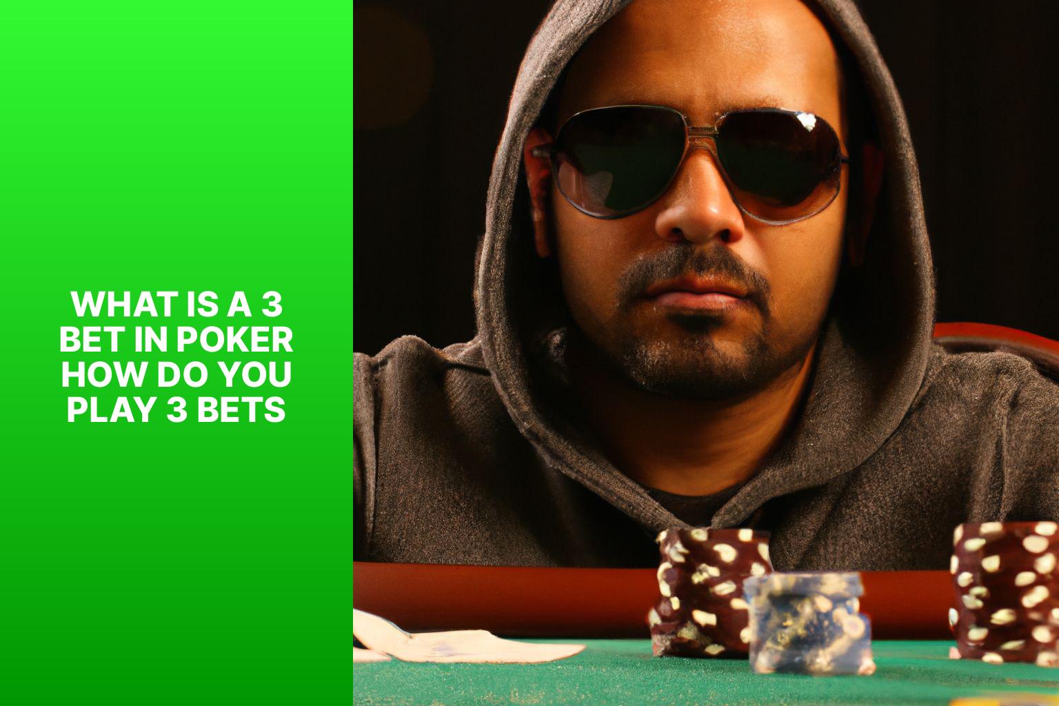 What is a 3 Bet in Poker  How do You Play 3 Bets