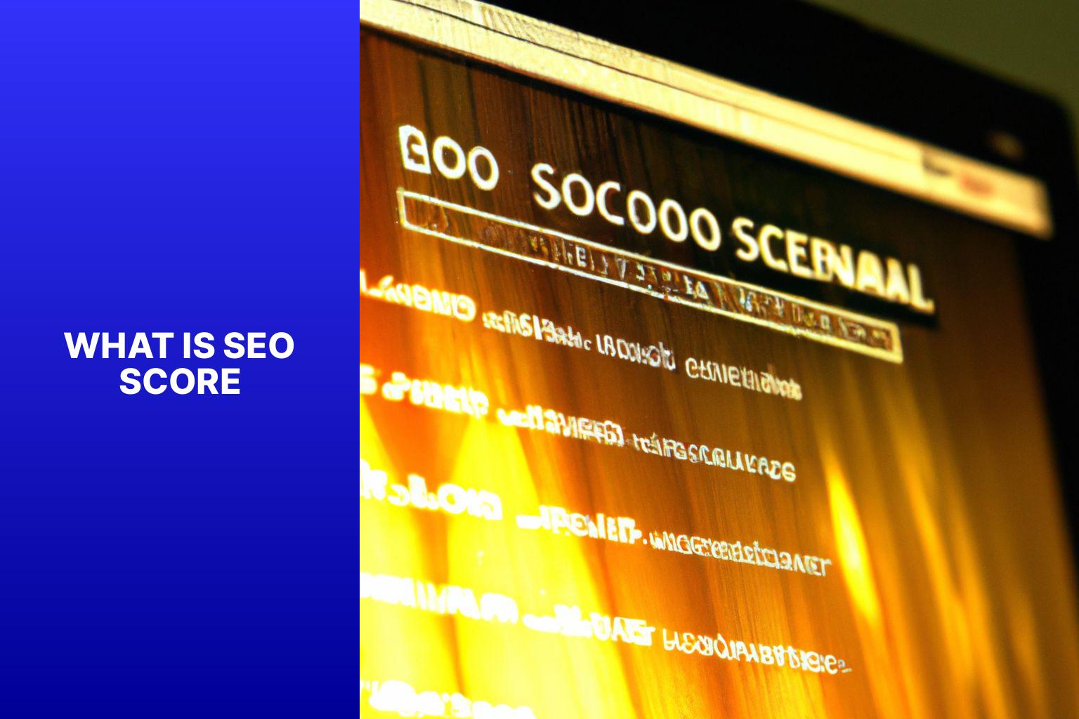 Understanding SEO Score How It Impacts Website Performance 