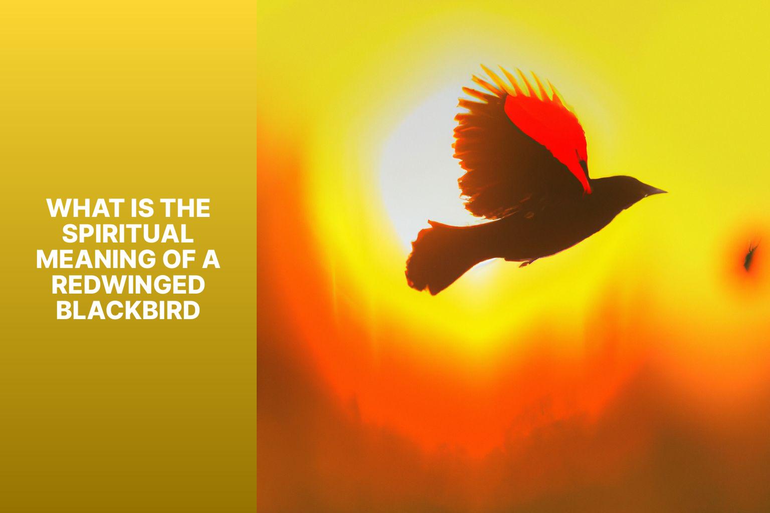 Exploring the Spiritual Symbolism of the RedWinged Blackbird