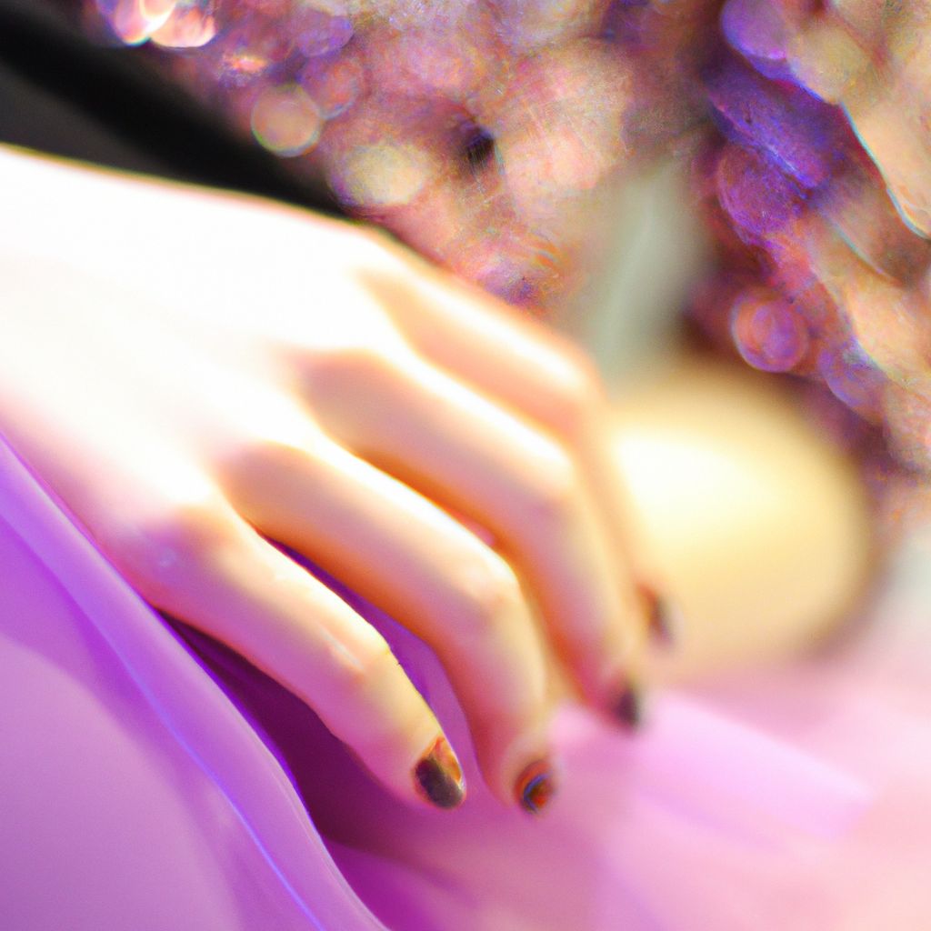 What nail color goes with purple dress