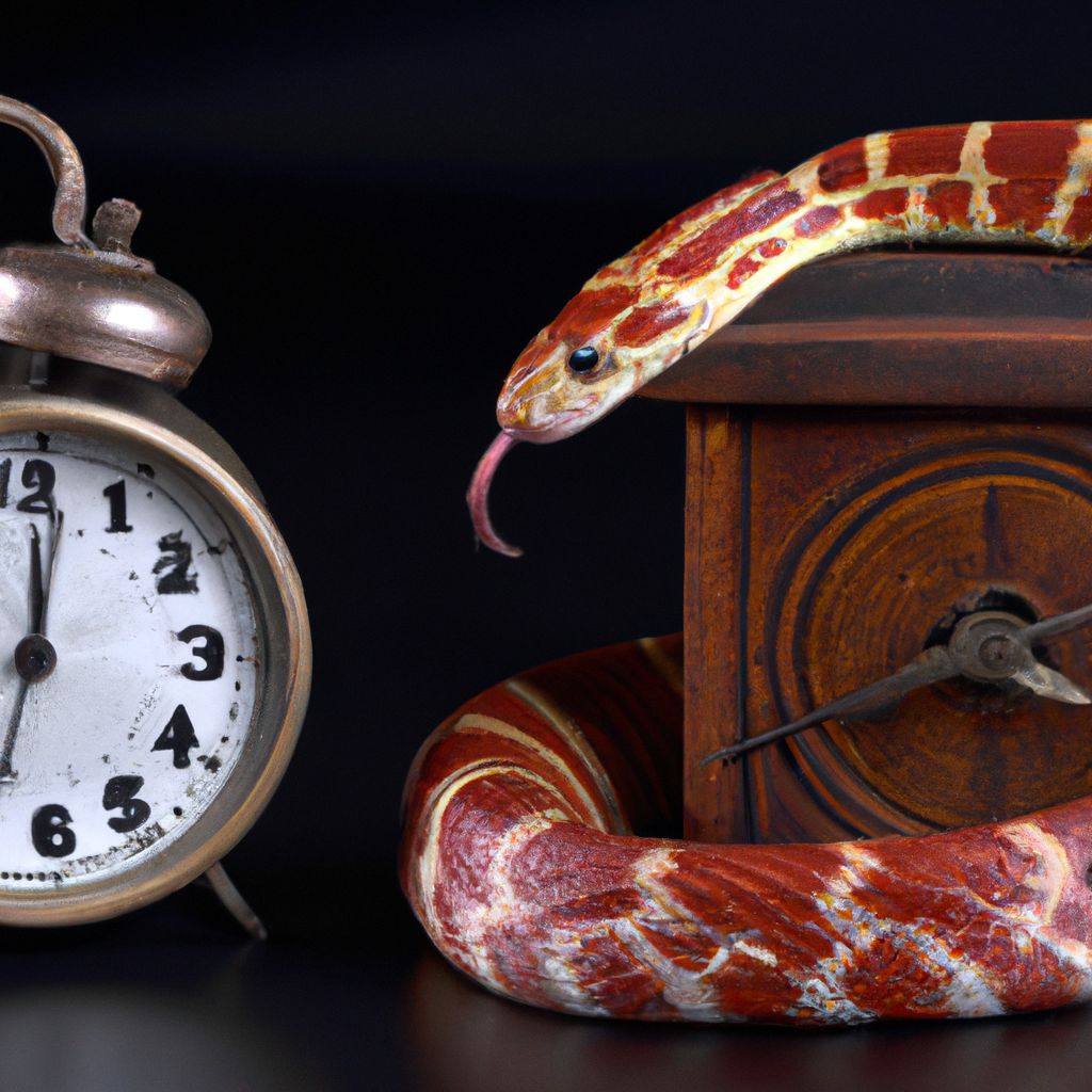 What time should I feed my corn snake