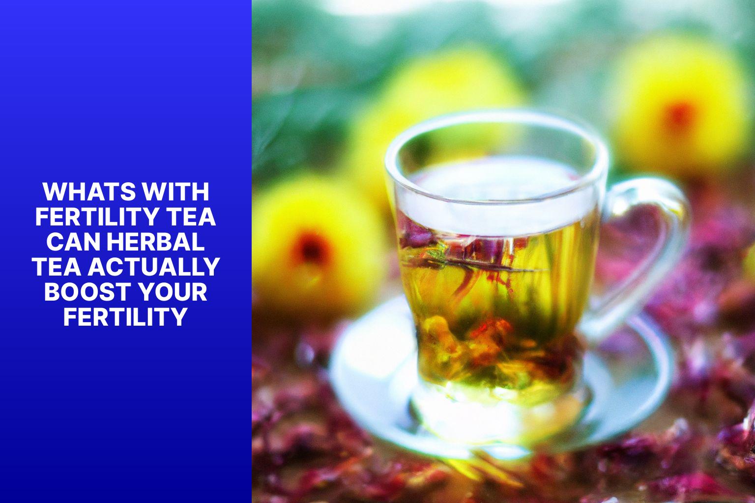 Whats With Fertility Tea Can Herbal Tea Actually Boost Your Fertility