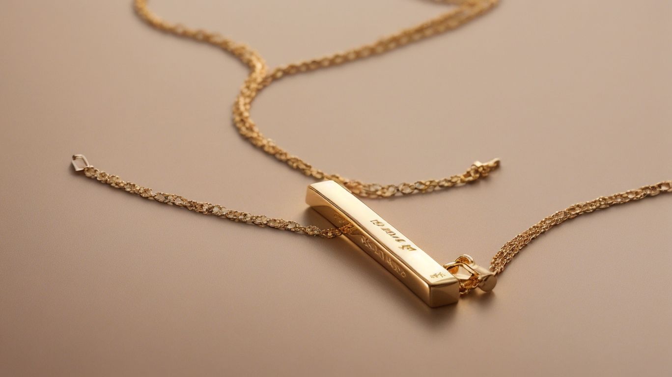 where to buy gold bar necklace