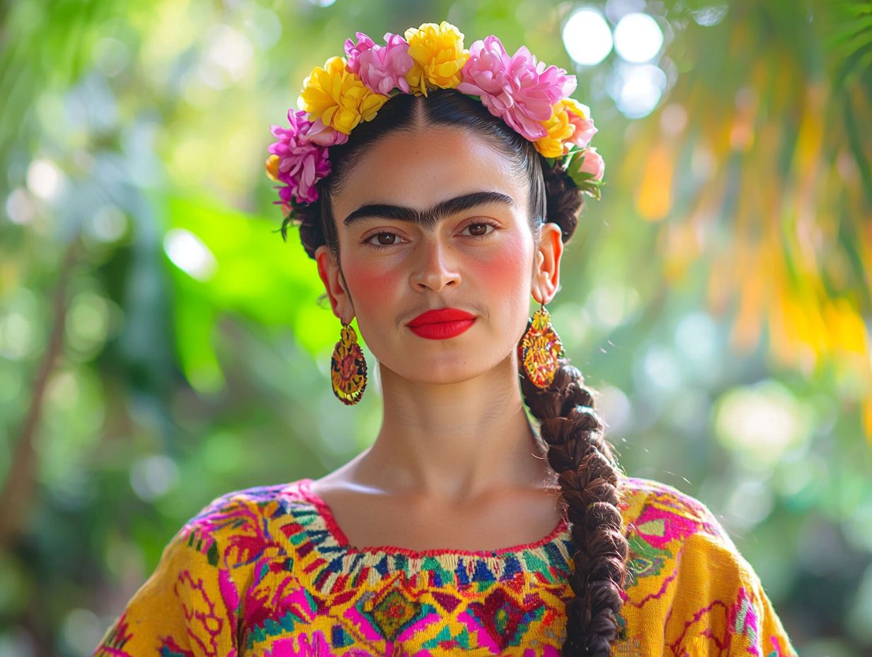 Qu'est-ce qui a influencé l'art de Frida Kahlo?