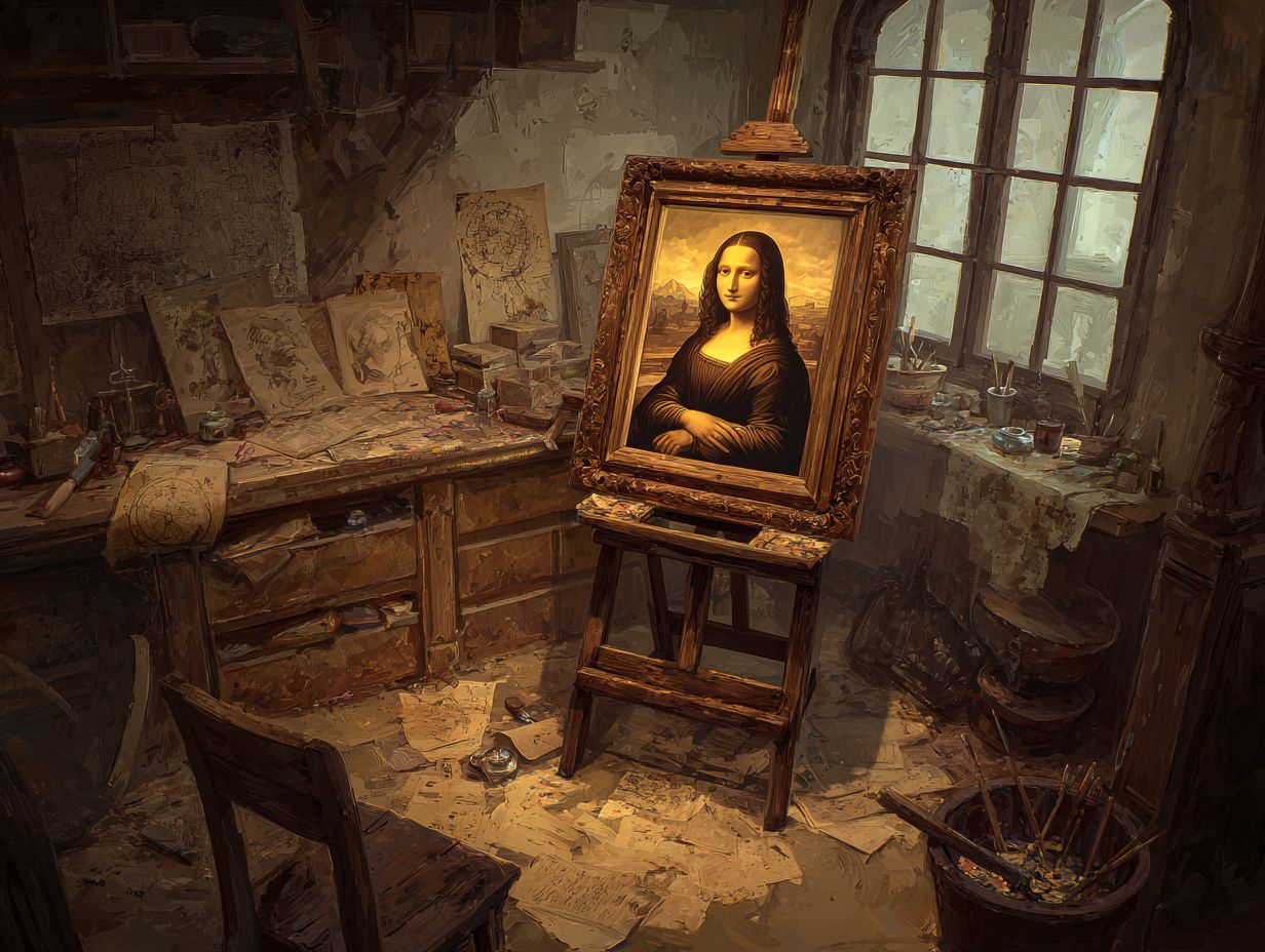 What Techniques Did the Artist Use in the Painting?