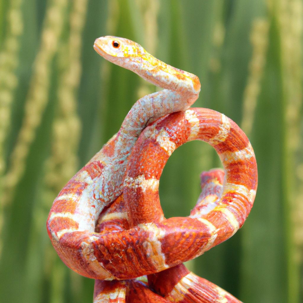 Why Do corn snakes rattle their tails