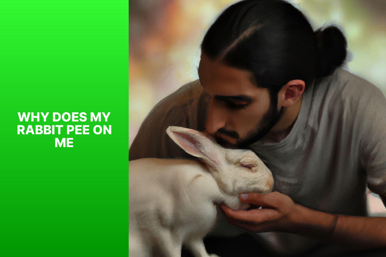 Why Does My Rabbit Pee on Me? Understanding the Reasons and Solutions