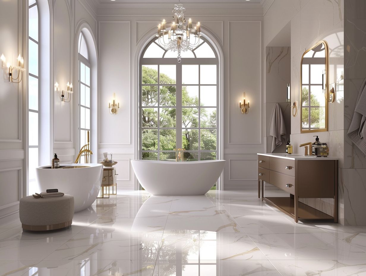 Windows Flooring And Suites Essential Elements For A Luxury Bathroom ...
