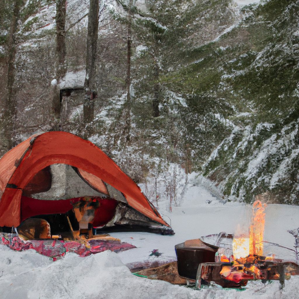 Winter Camping With a Dog