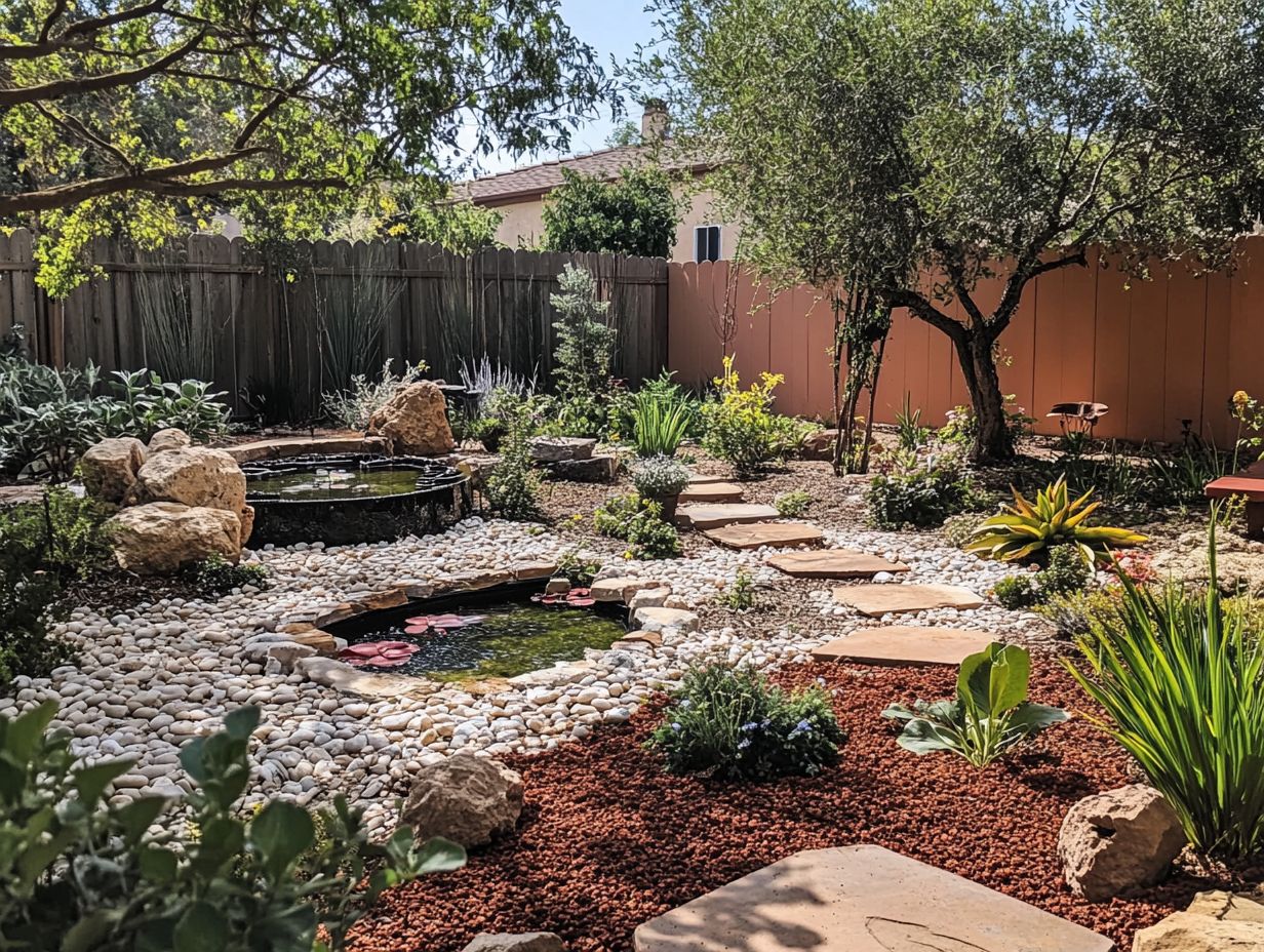 Maintaining a Xeriscape in Small Spaces