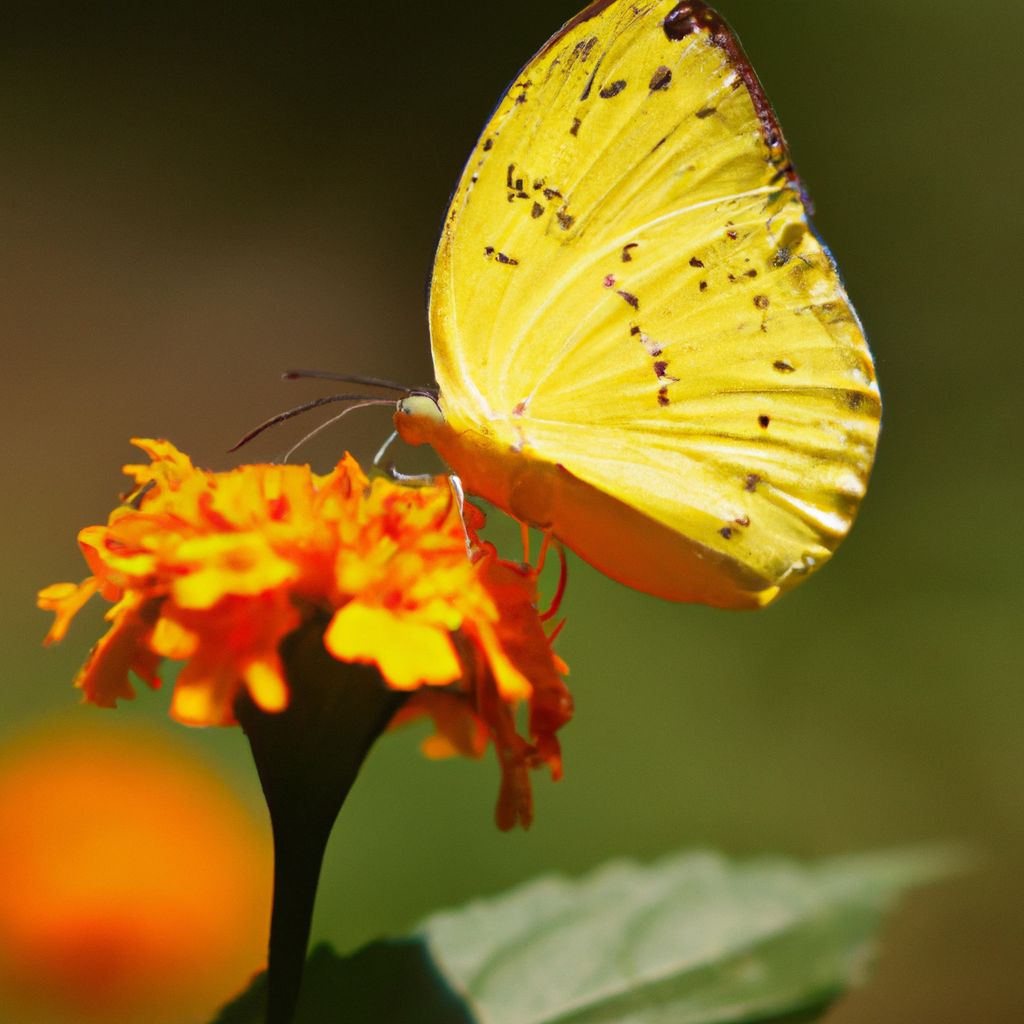 Yellow UK Butterfly